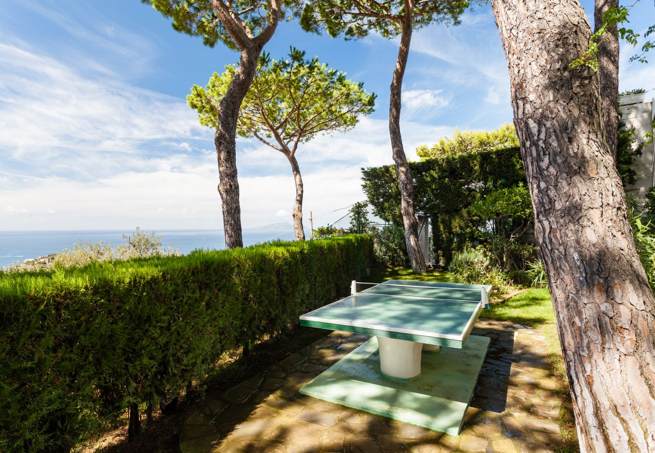 Villa a Massa Lubrense - AMORE RENTALS - Villa Pizzo con Piscina, Giardino, Vista Mare e Parcheggio