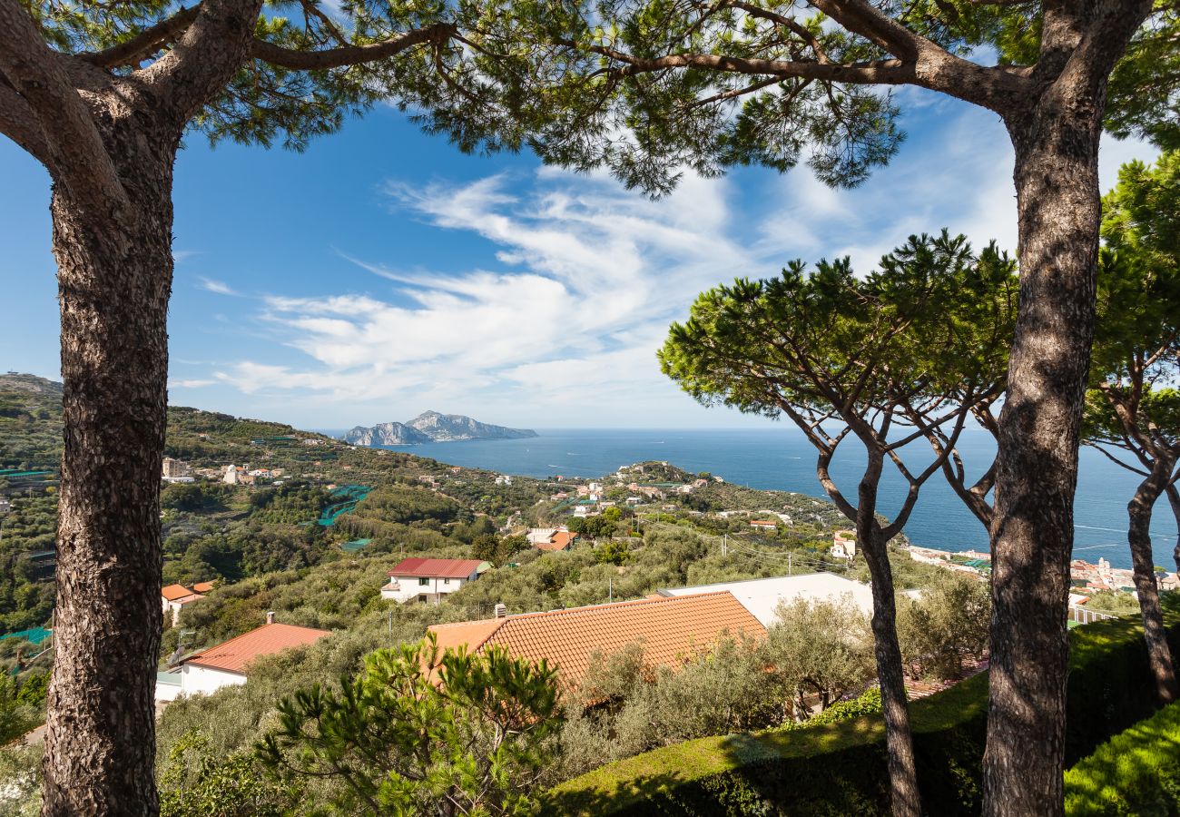 Villa a Massa Lubrense - AMORE RENTALS - Villa Pizzo con Piscina, Giardino, Vista Mare e Parcheggio