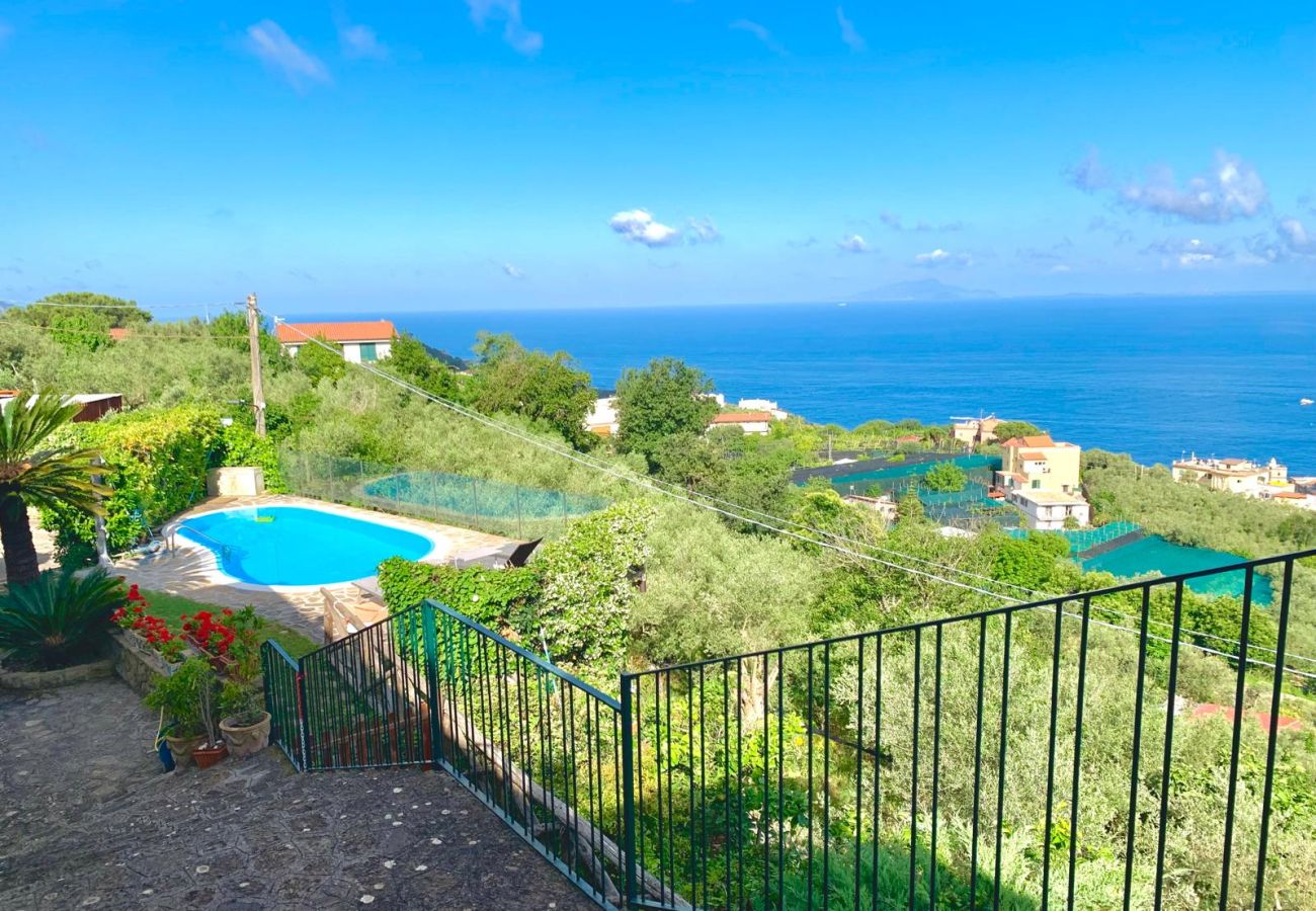 Villa a Massa Lubrense - AMORE RENTALS - Villa Stone on the Sea con Piscina Privata e Giardino