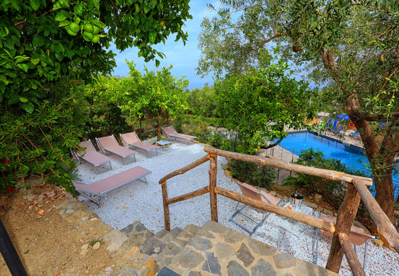 Villa a Sorrento - AMORE RENTALS - Villa Tittina con Piscina Condivisa e Vista Mare