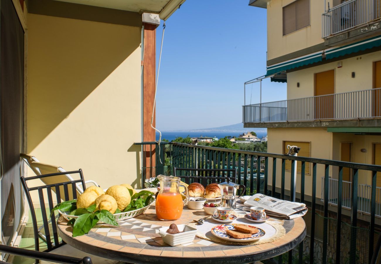 Appartamento a Sorrento - AMORE RENTALS - Sally Home con Terrazza e Vista Mare Parziale