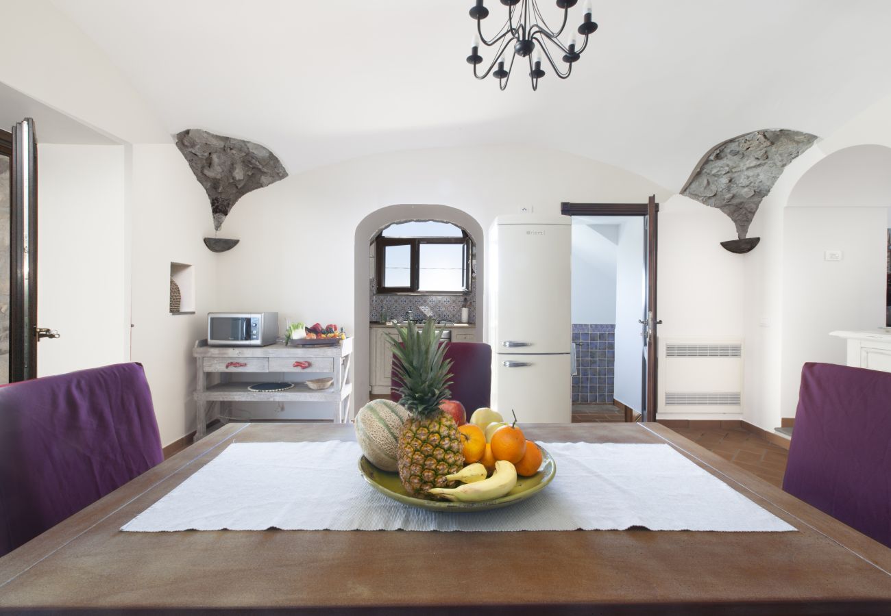 Villa a Massa Lubrense - AMORE RENTALS - Villa Ambra con Vasca Idromassaggio, Giardino e Vista Mare