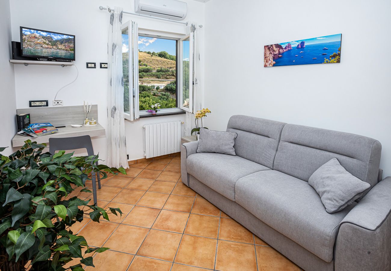 Villa a Sant´Agata sui Due Golfi - AMORE RENTALS - Villa Lions Rose con Piscina e Vista Mare