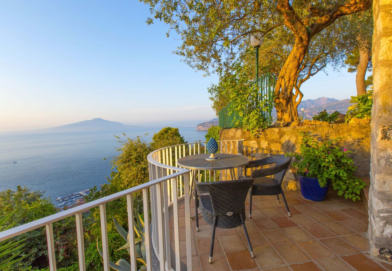 Villa in Sorrento - AMORE RENTALS -Villa Giada with Swimming Pool, Garden, Sea View and Parking