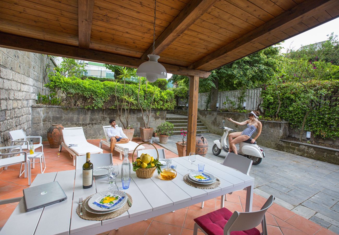 Villa in Sorrento - AMORE RENTALS - Villa Flavia with Private SPA, Swimming Pool, Terraces, Sea View