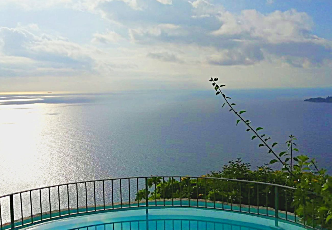 House in Positano - AMORE RENTALS - Villa Vanessa with Private Pool and Sea View