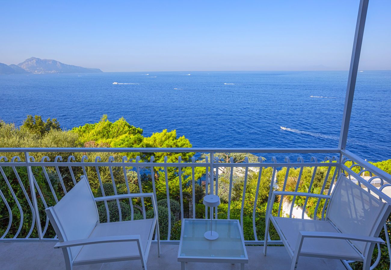 Villa in Massa Lubrense - AMORE RENTALS - Villa Domus Franca with Shared Swimming Pool by the Sea