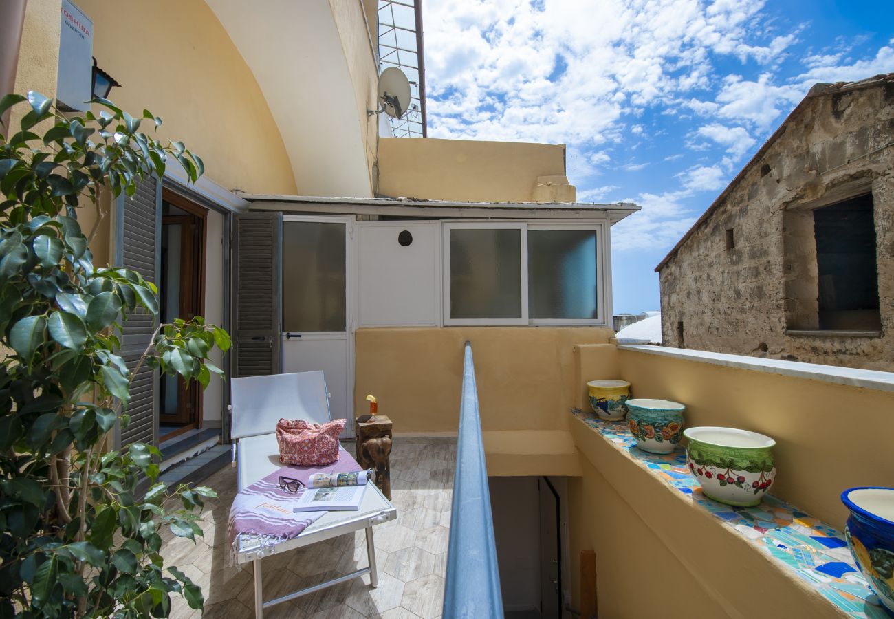 House in Positano - AMORE RENTALS - Residence Barbera with Terrace and Air Conditioning