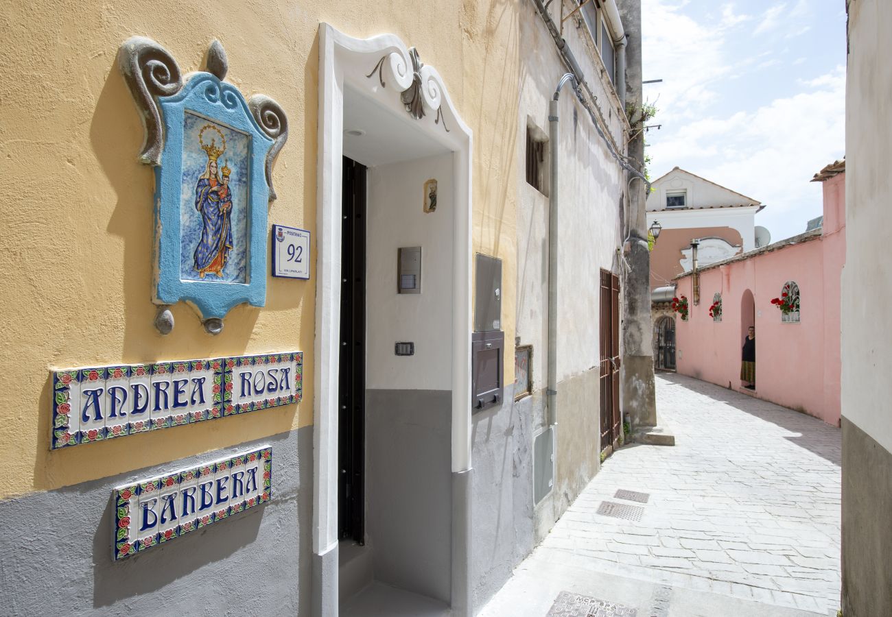 House in Positano - AMORE RENTALS - Residence Barbera with Terrace and Air Conditioning