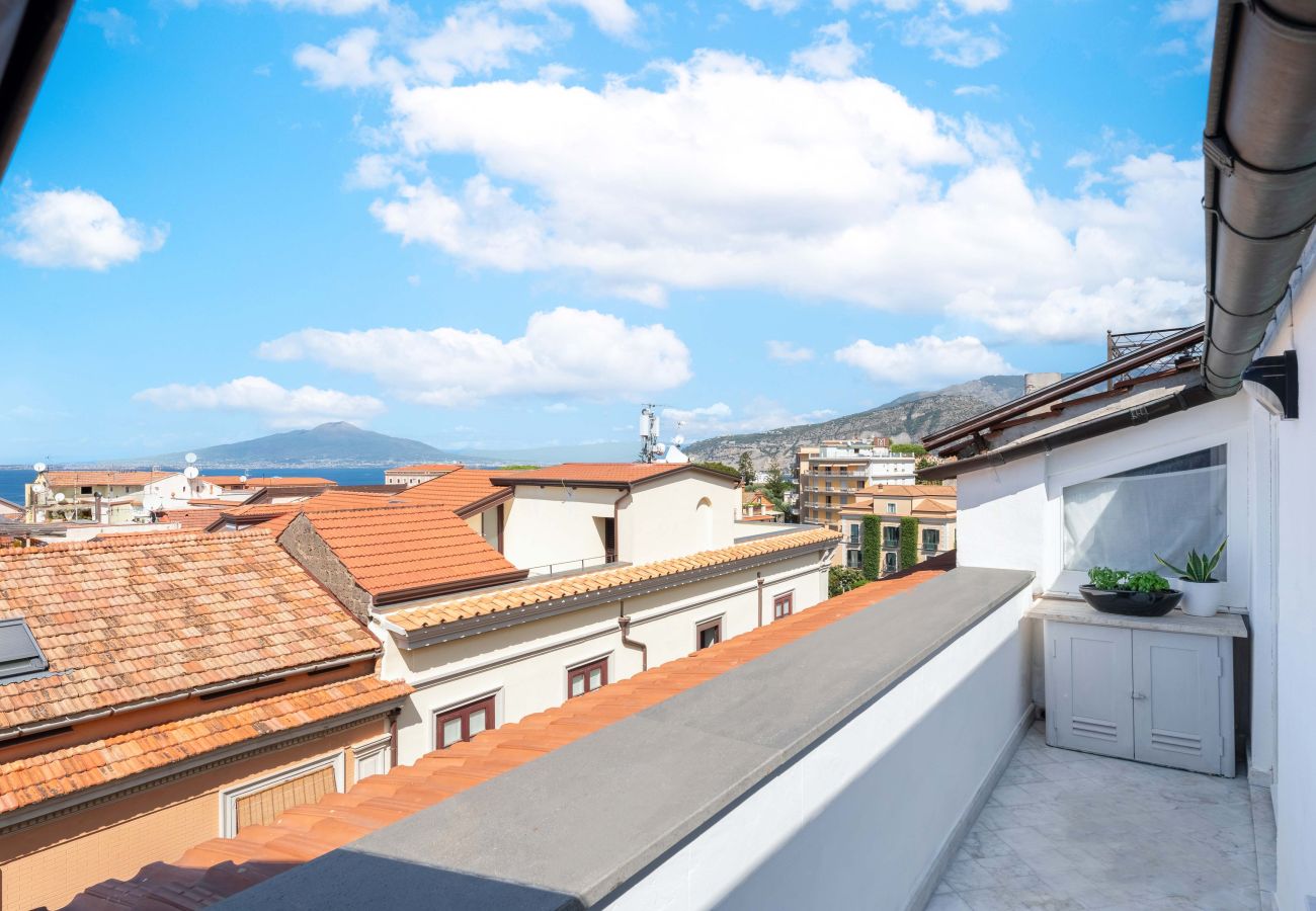 Apartment in Sorrento - AMORE RENTALS - Apartment The Roof with Terrace and Sea View